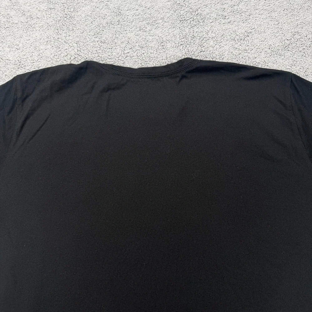 Philadelphia Eagles Shirt Mens Large Black NFL Football Super Bowl Nike Swoosh